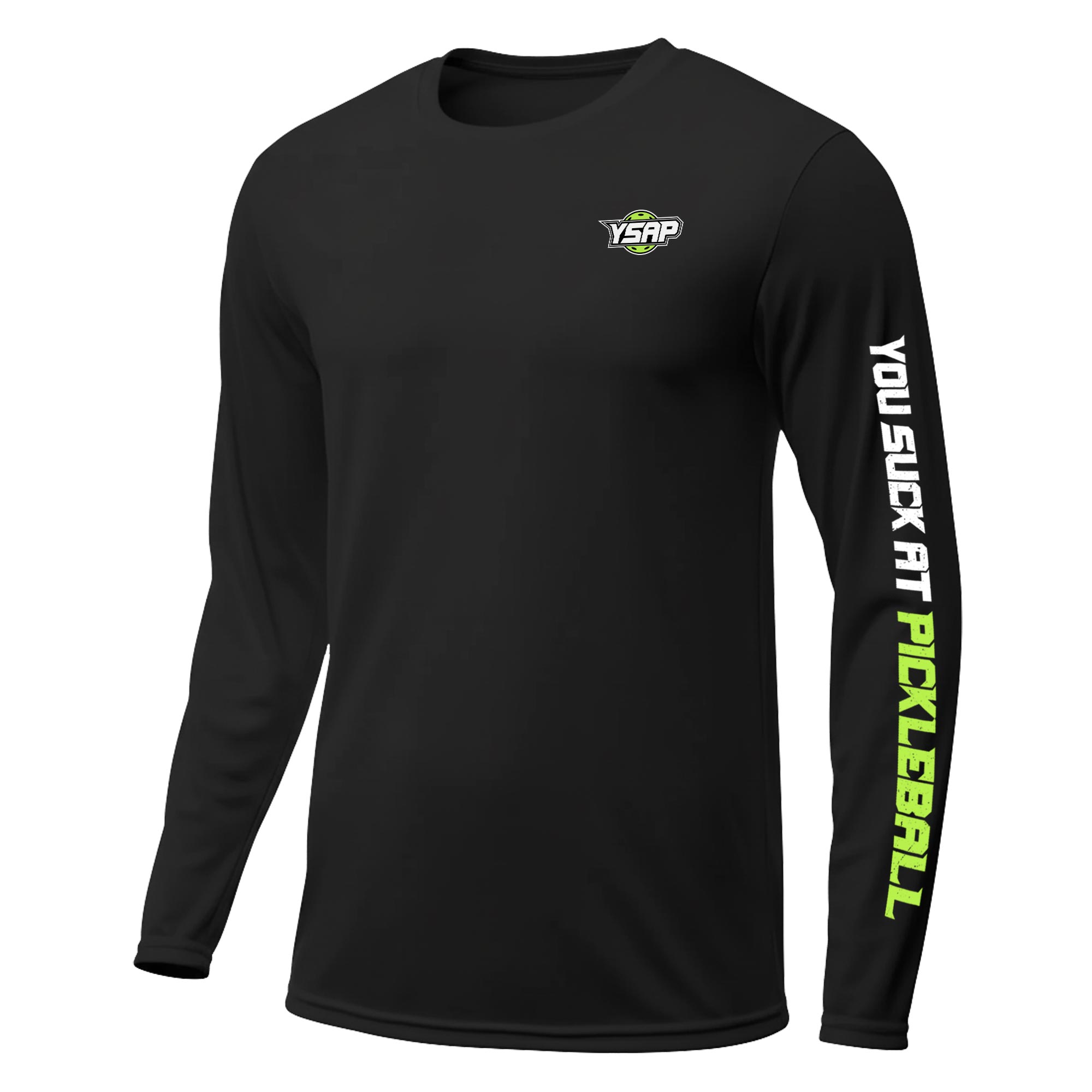 YSAP Long Sleeve Performance Dry Fit Style Pickleball Shirt - Image 3