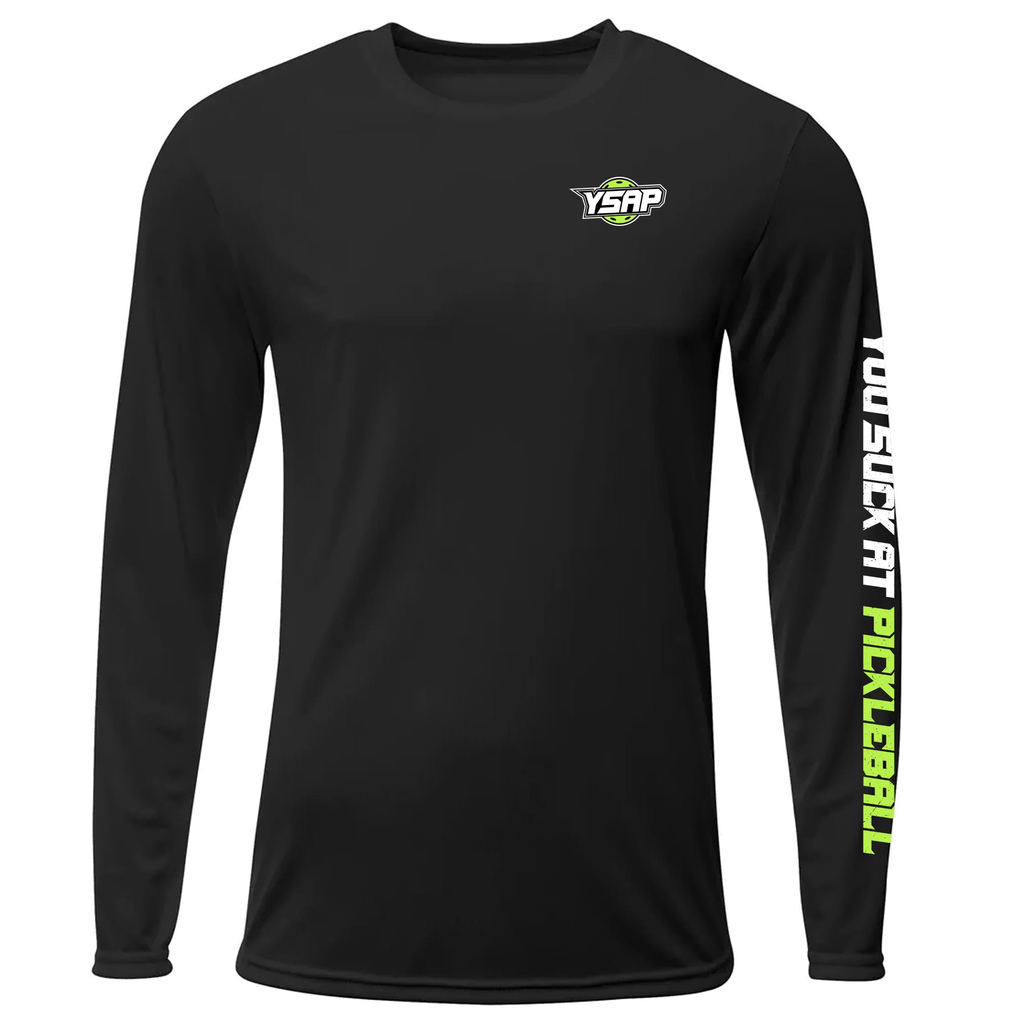 YSAP Long Sleeve Performance Dry Fit Style Pickleball Shirt - Image 2