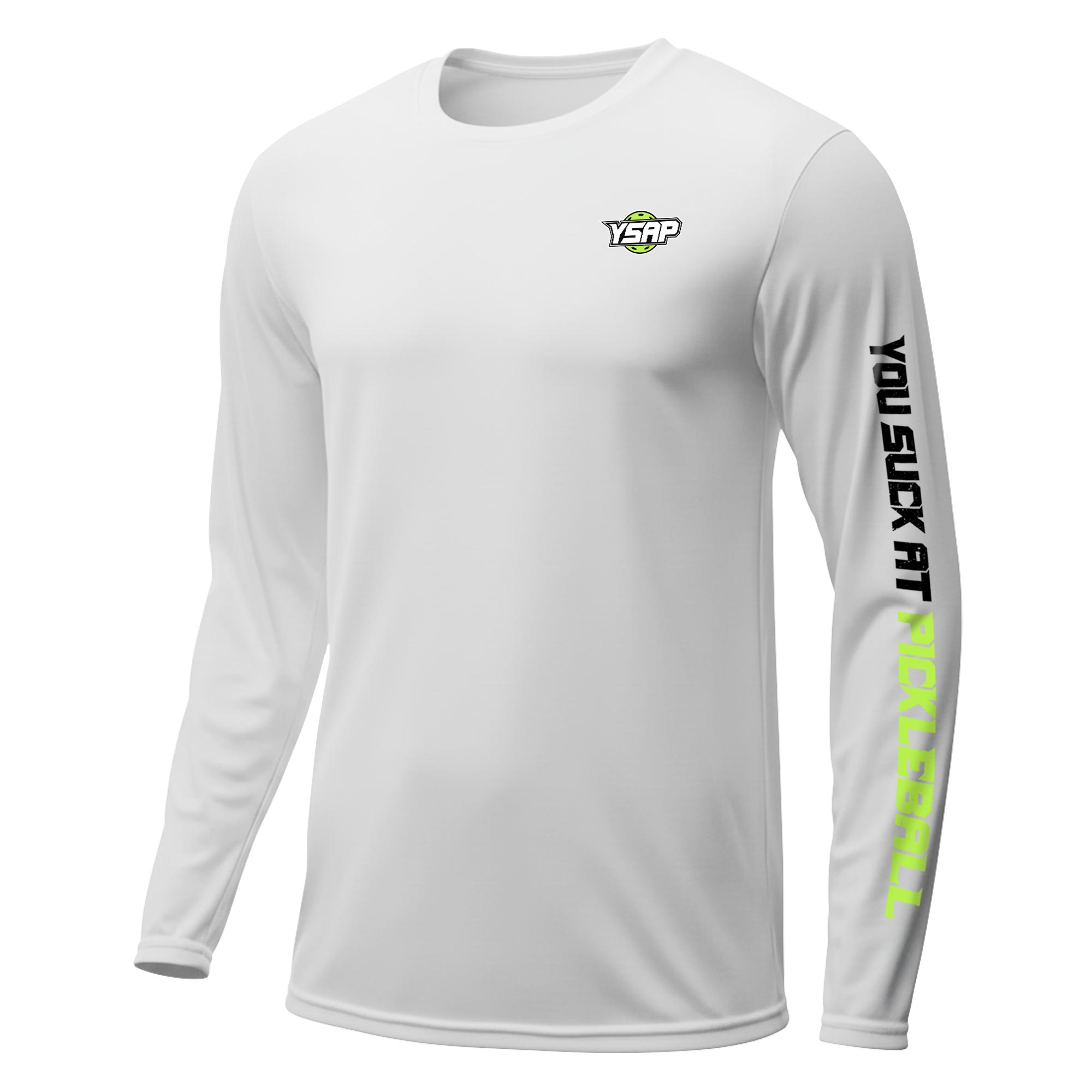 YSAP Long Sleeve Performance Dry Fit Style Pickleball Shirt - Image 5